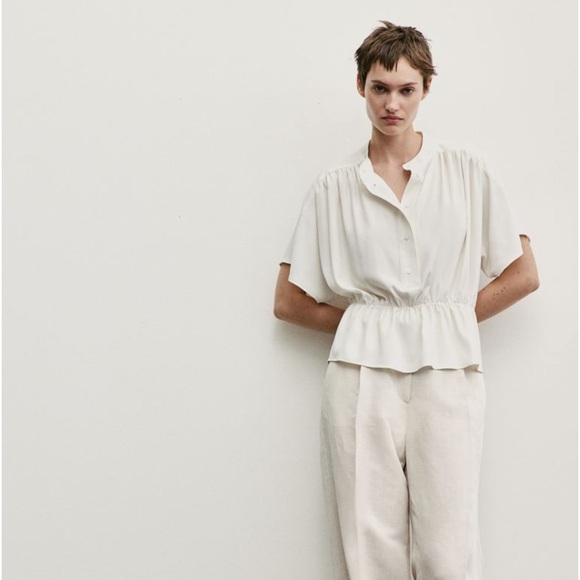 H&M Tops - Ivory H&M Blouse